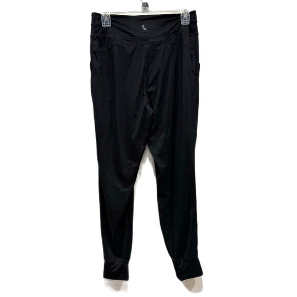 Lole Jogger Stretch High-Rise Pants Black Casual Drawstring Waist Women sz Small - Picture 9 of 10